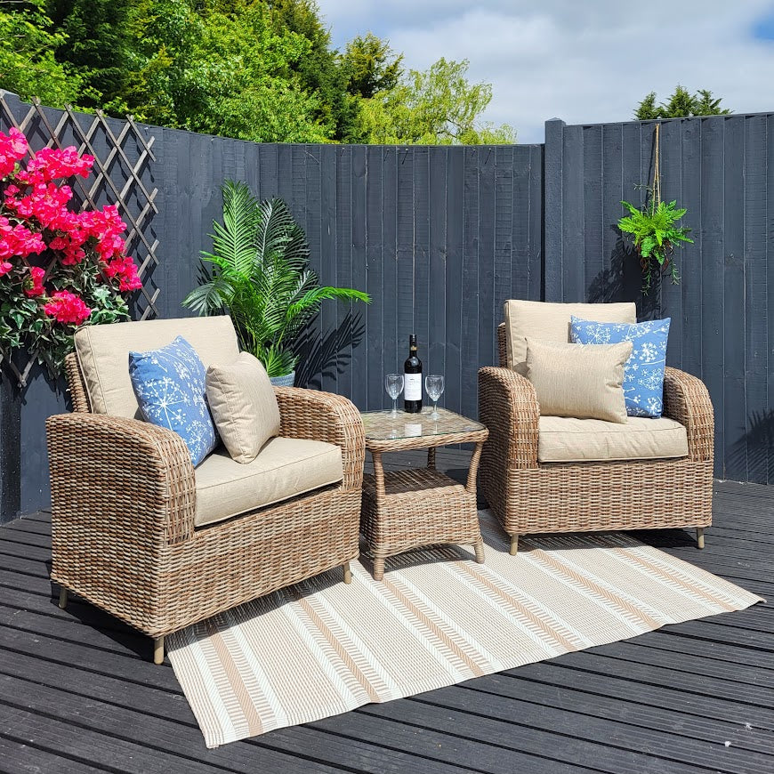 Outdoor Bistro Set - Haven Cotswold By Harbo - Warehouse Clearance