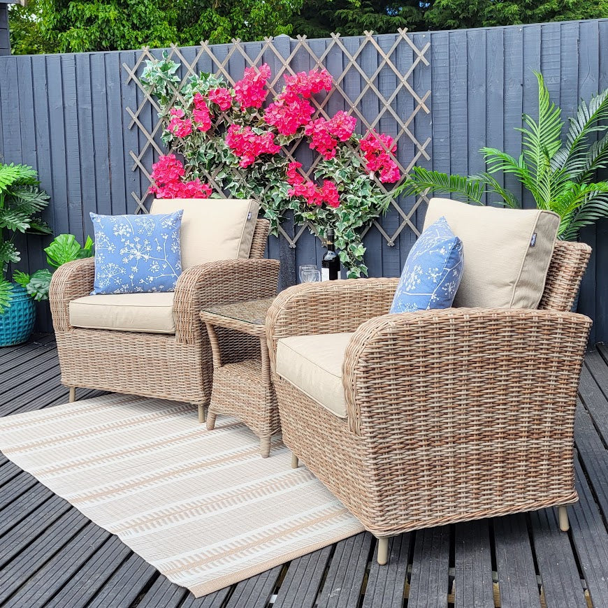Outdoor Bistro Set - Haven Cotswold By Harbo - Warehouse Clearance