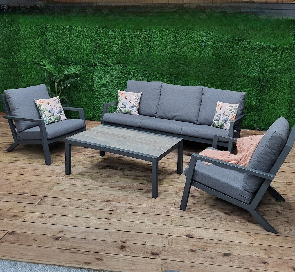 3 Seat Sofa Set With Coffee Table - Triton By Vila