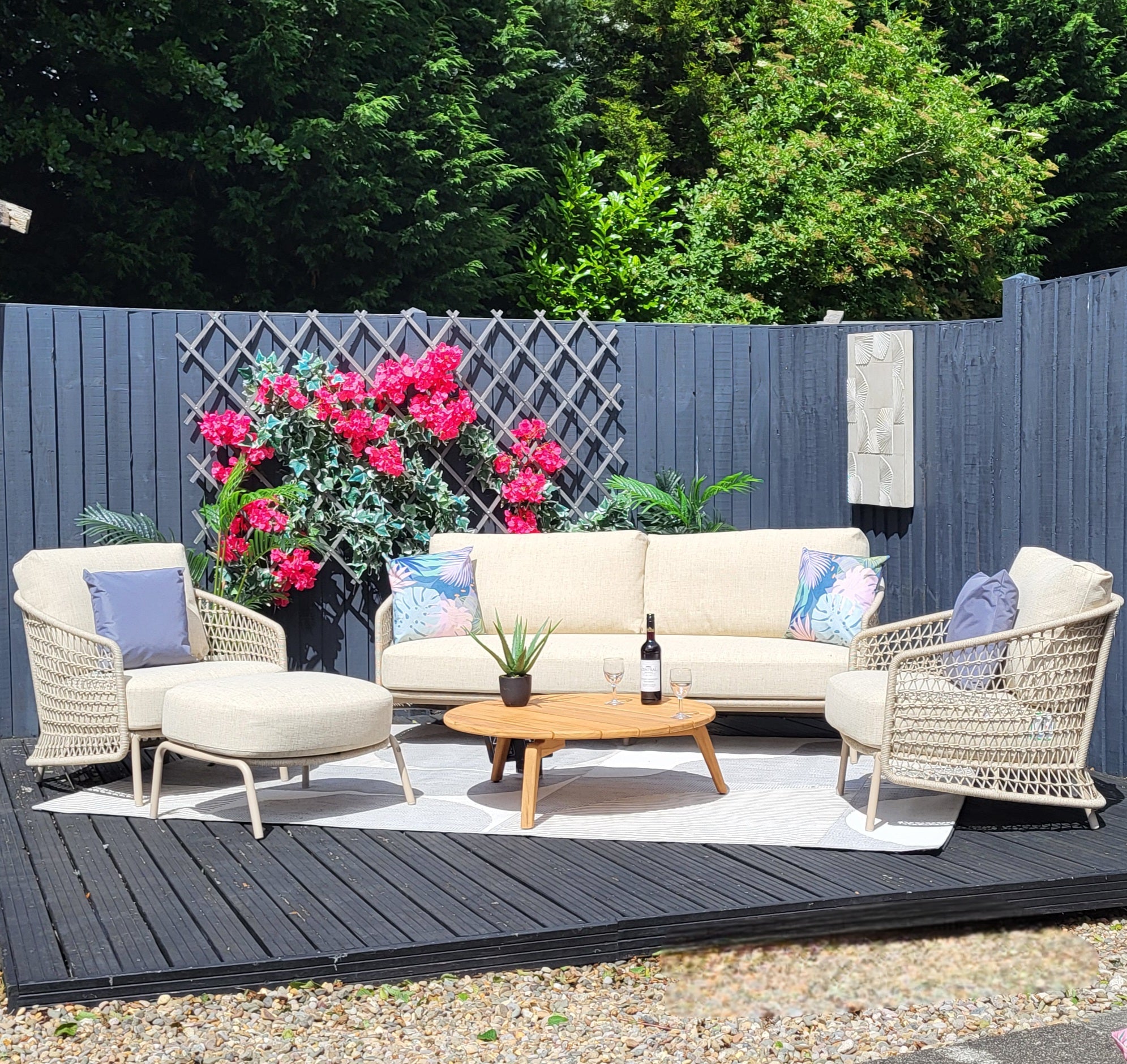 Puccini Outdoor Lounge Set by 4 Seasons Outdoor