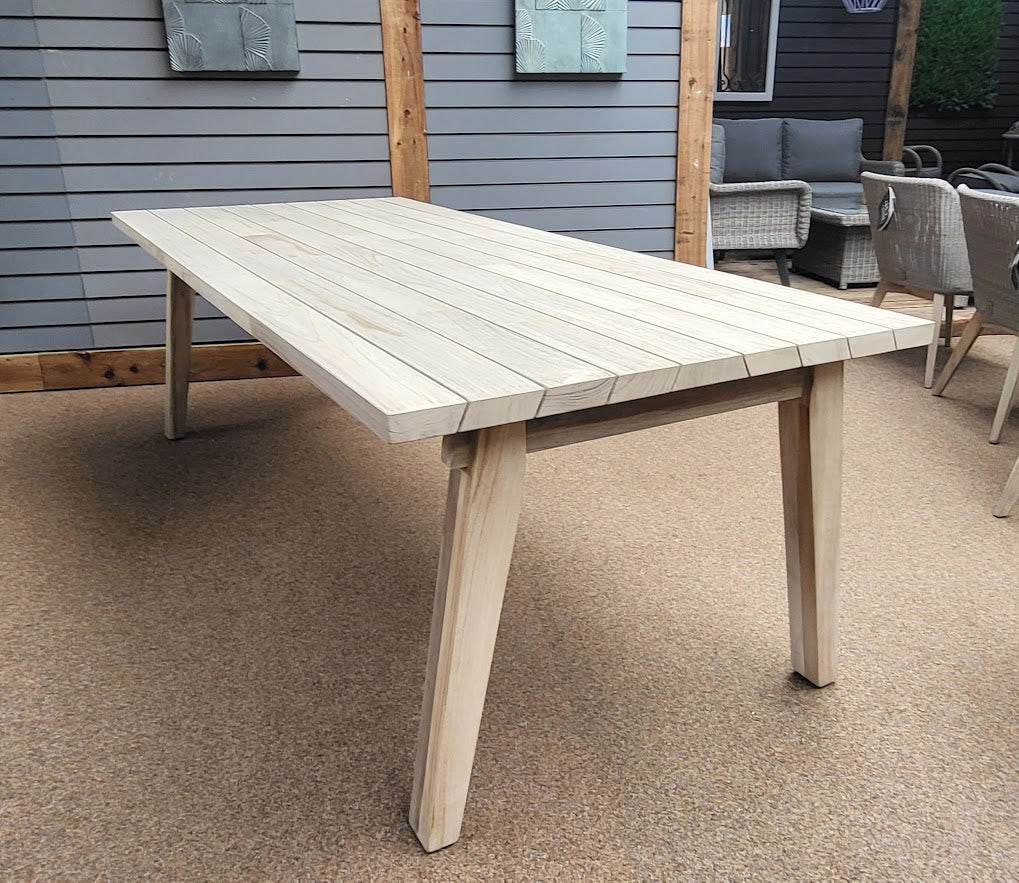 Derby Teak Outdoor Dining Table by 4 Seasons Outdoor
