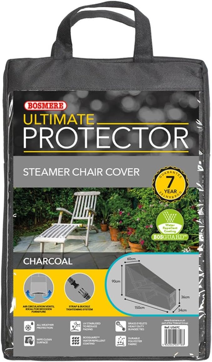 Bosmere Ultimate Protector Outdoor Furniture Cover For Steamer Chair/Recliner Chair