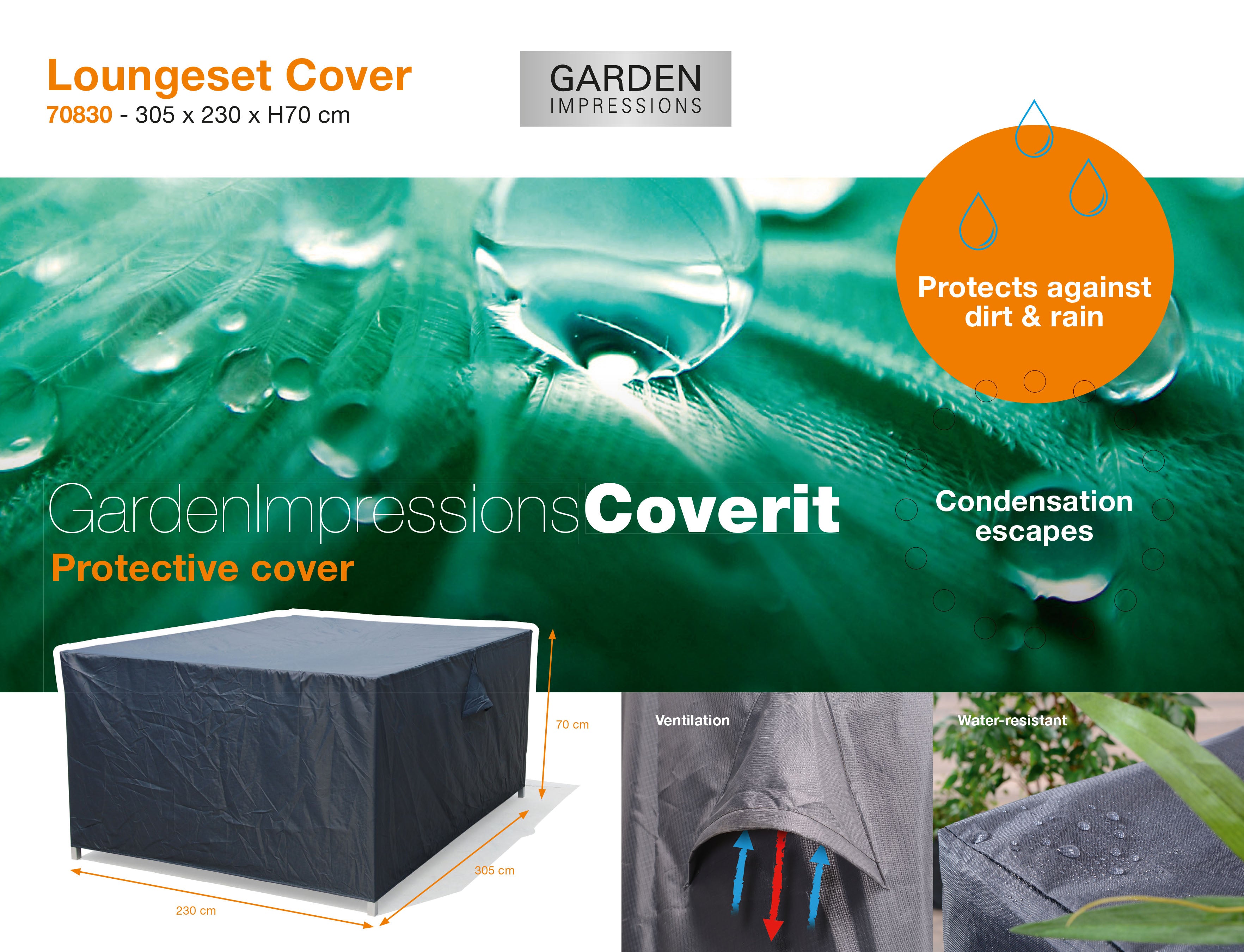 Coverit Lounge Set Cover 305cm x 230cm
