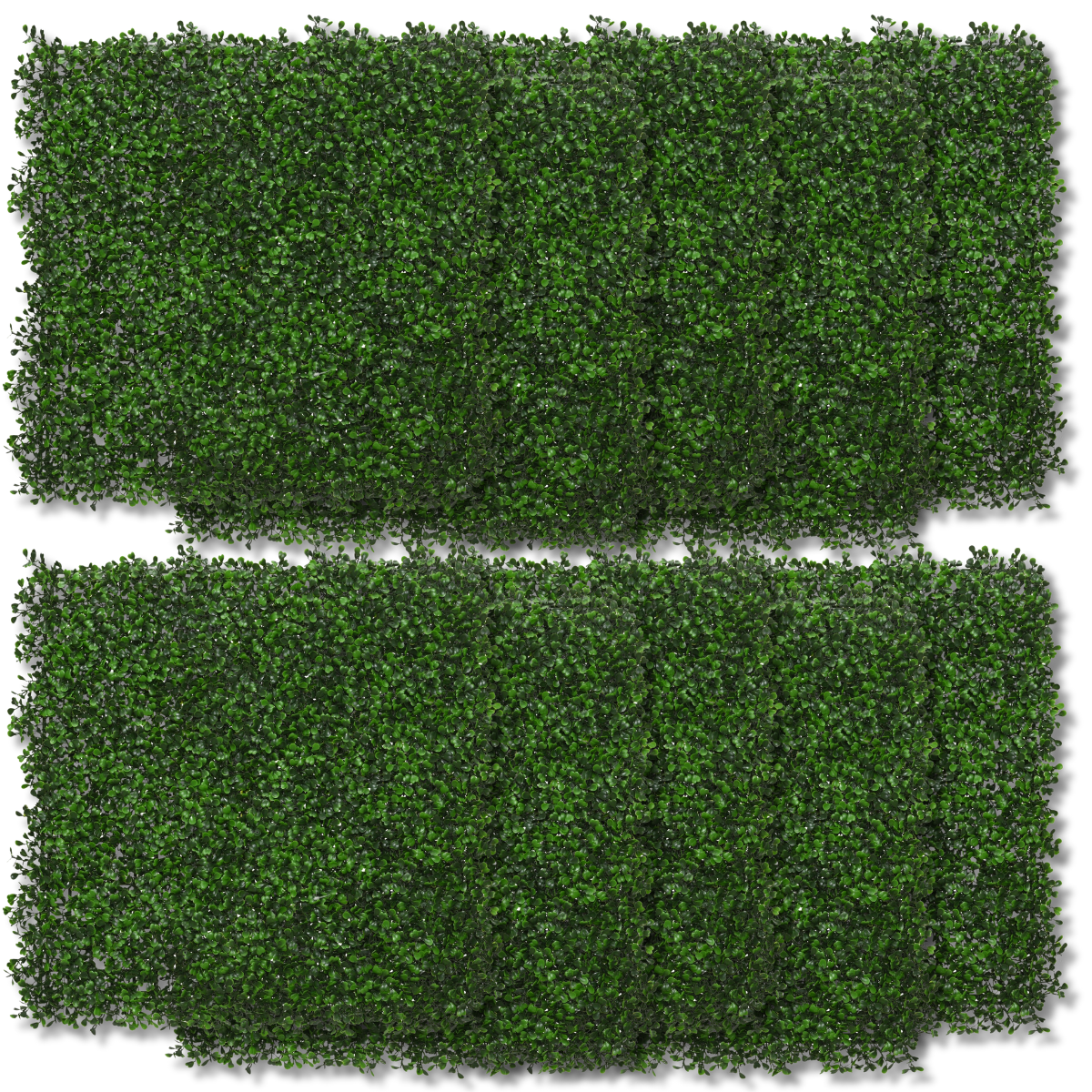 10 x Premium Outdoor Realistic Foliage Wall Panel | Boxwood