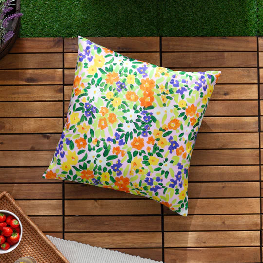 Confetti Floral Printed Outdoor Scatter Cushion