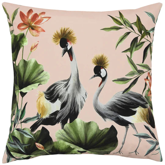 Cranes Outdoor Scatter Cushion
