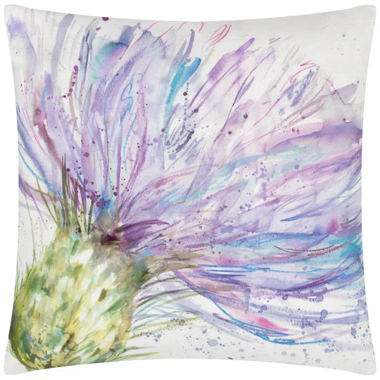Expressive Thistle Outdoor Scatter Cushion
