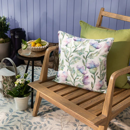 Expressive Thistle Outdoor Scatter Cushion