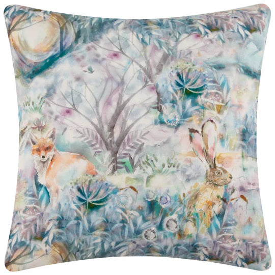 Fox And Hare Outdoor Scatter Cushion