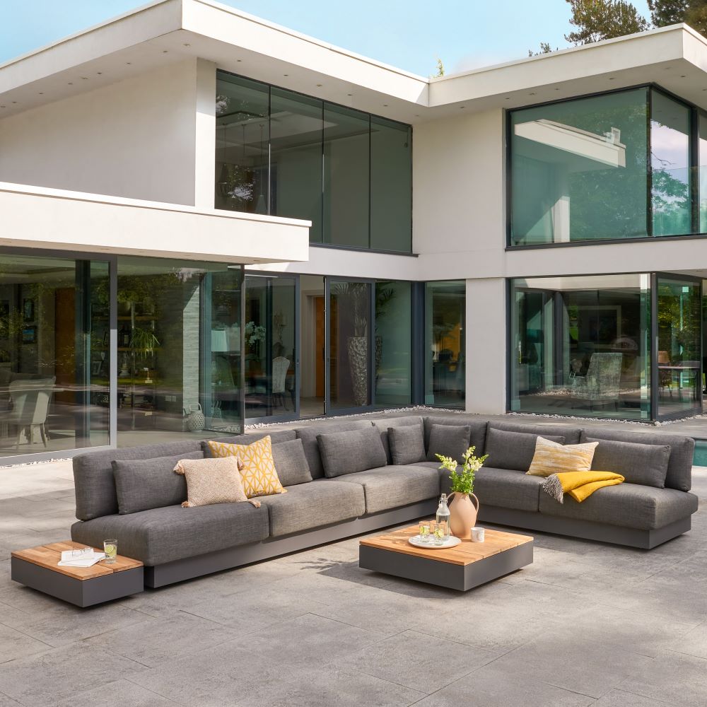 Ibiza Corner Sofa Set by 4 Seasons Outdoor