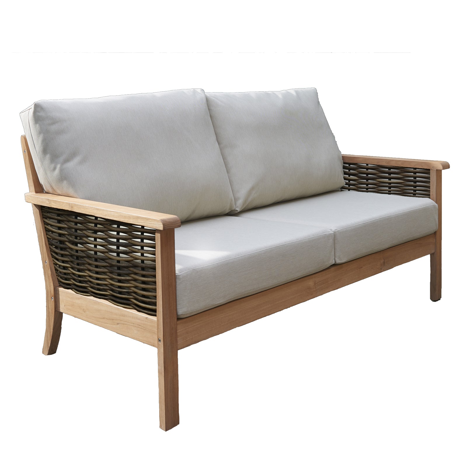Salcey Woven Outdoor Sofa - Saunton Natural | Daro