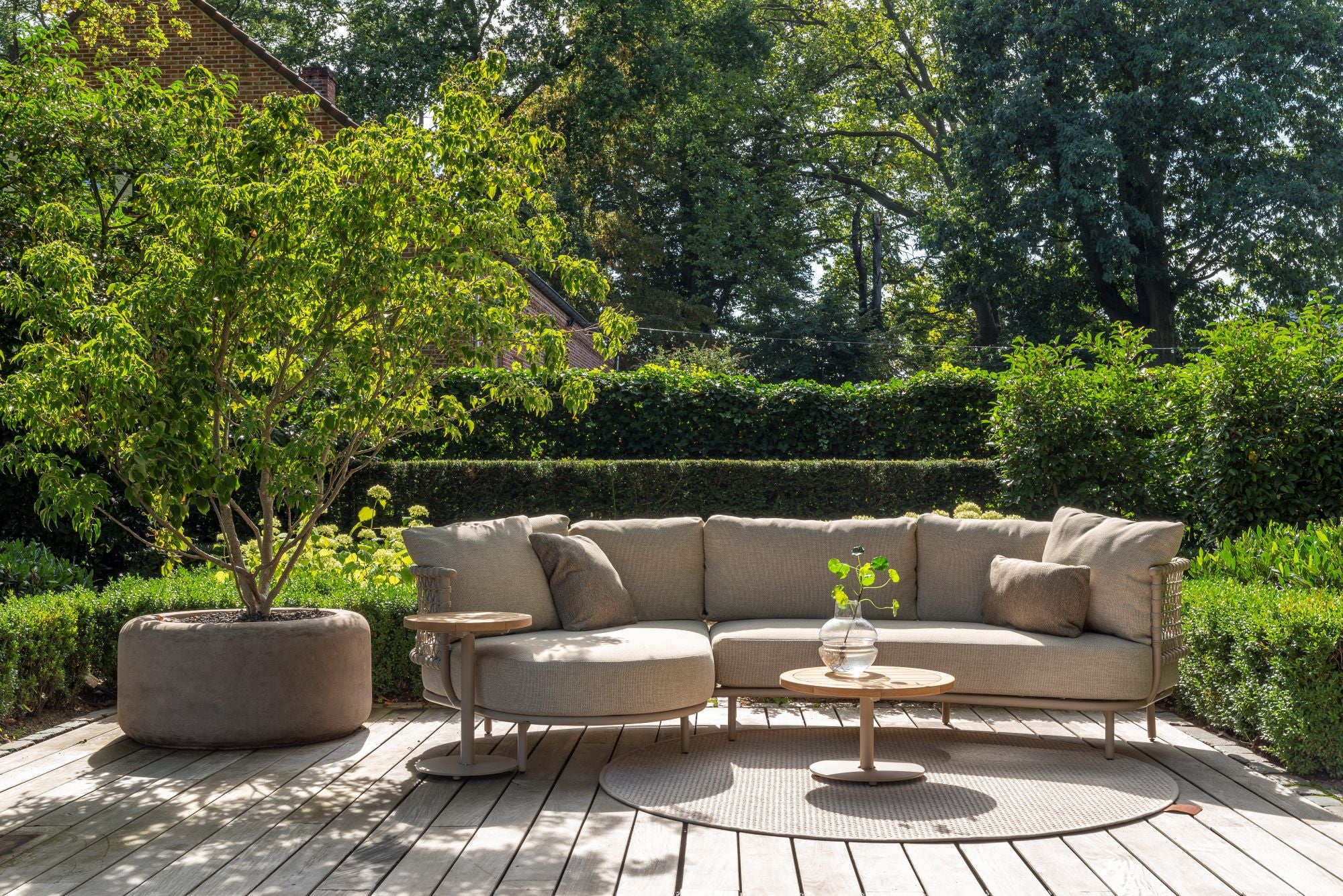 Sardinia Outdoor Luxury Sofa Set with Tables | 4 Seasons Outdoor