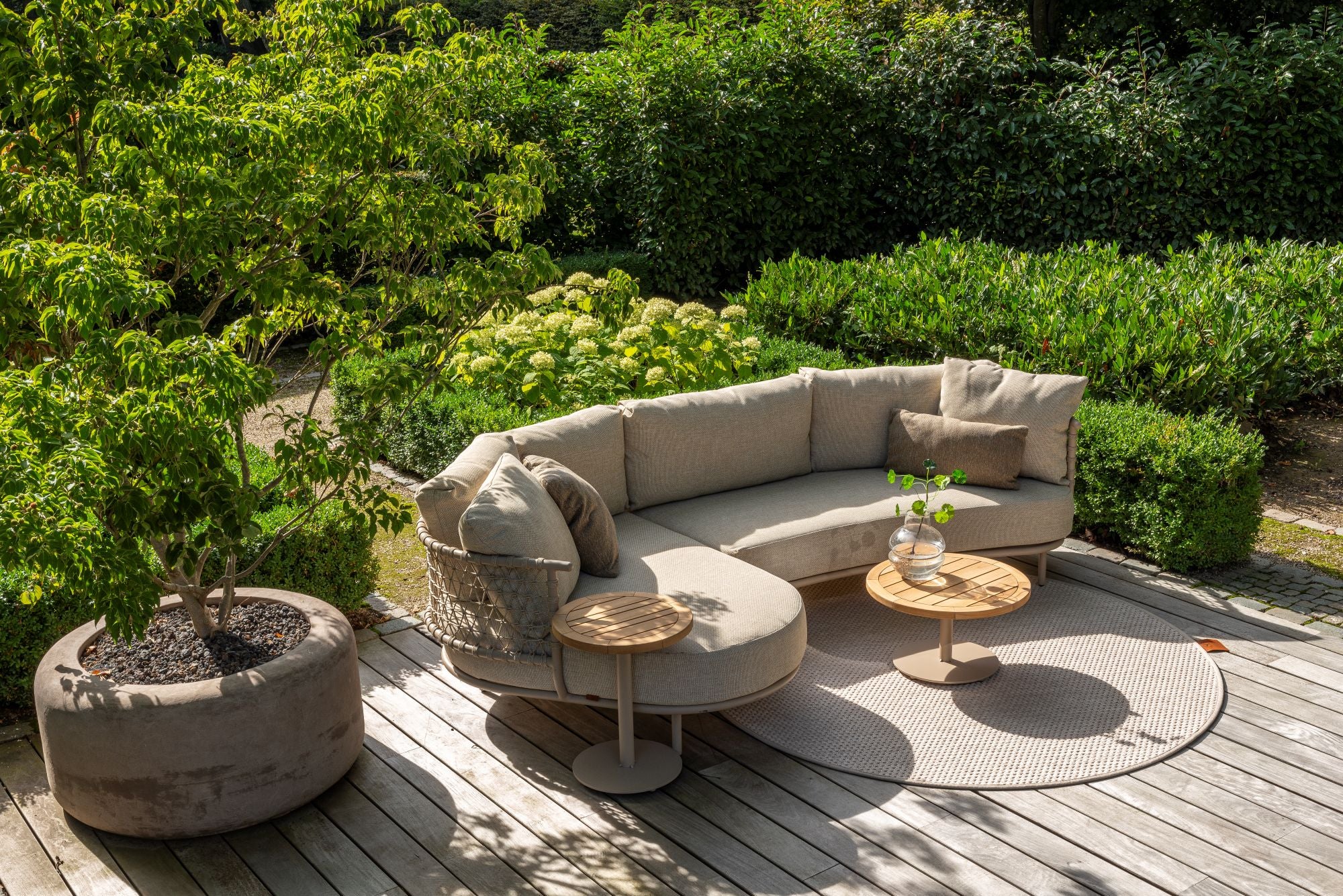 Sardinia Outdoor Luxury Sofa Set with Tables | 4 Seasons Outdoor