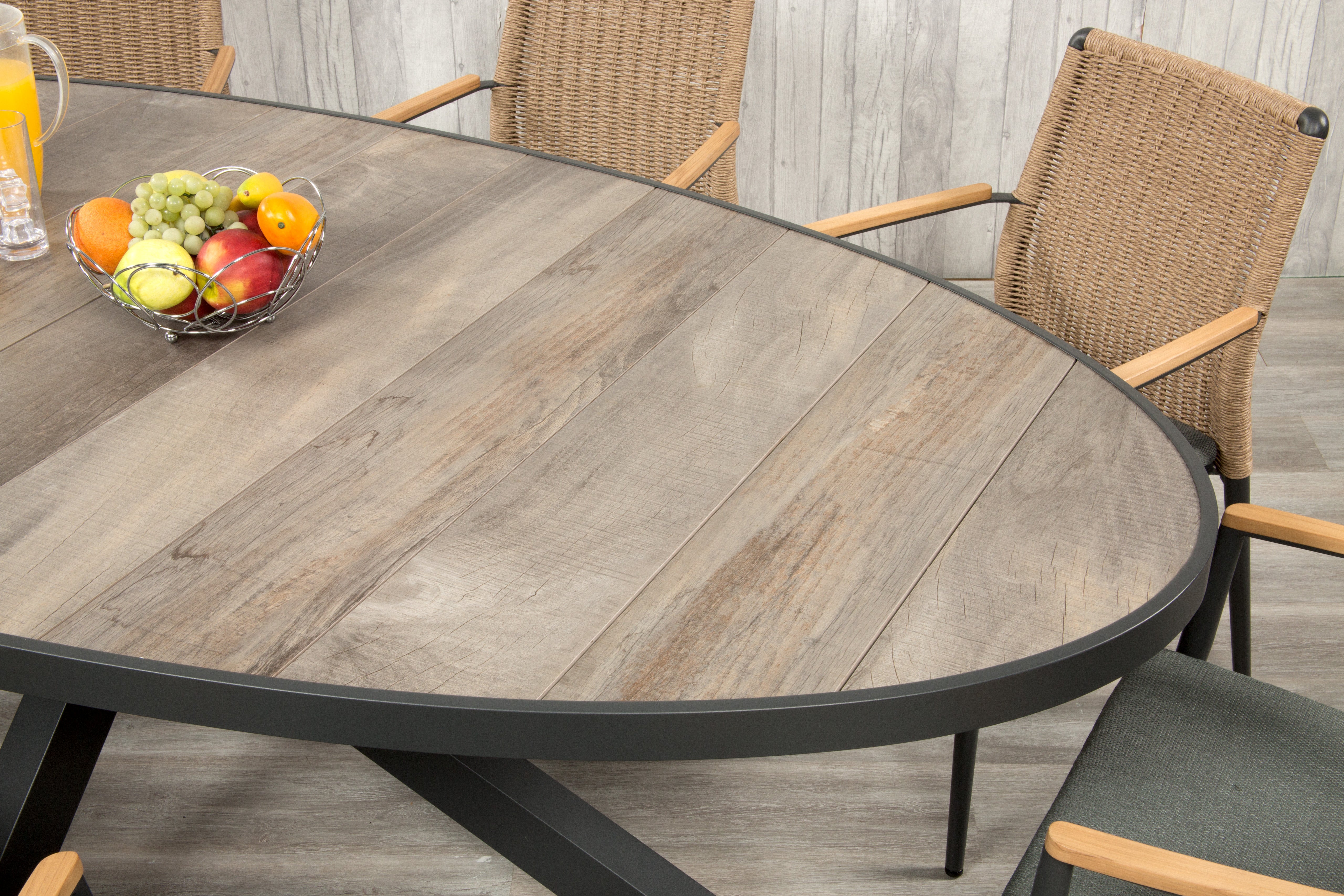 Oval Dining Table - Tuscan By Vila - Table Only