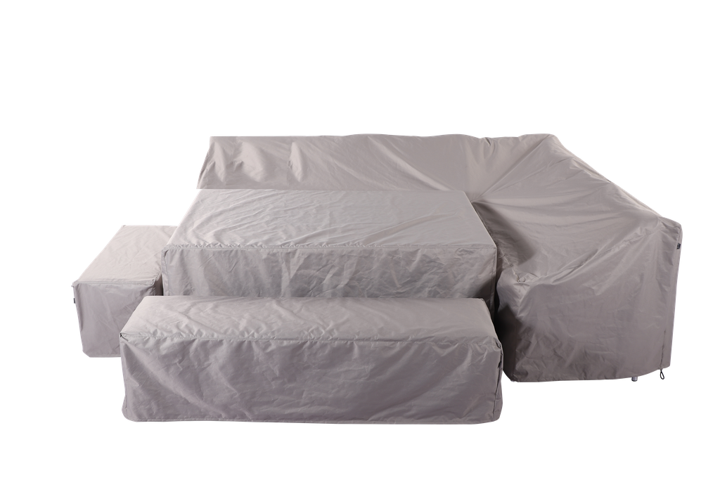 Eton Grand Rectangle Firepit/Adjustable Table Cover | Hartman