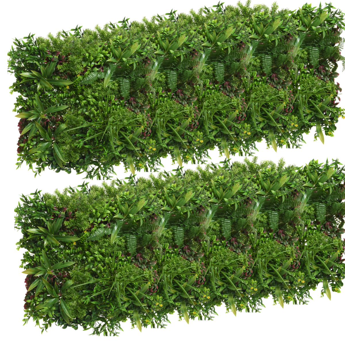 10 x Premium Outdoor Realistic Foliage Wall Panel | Forest