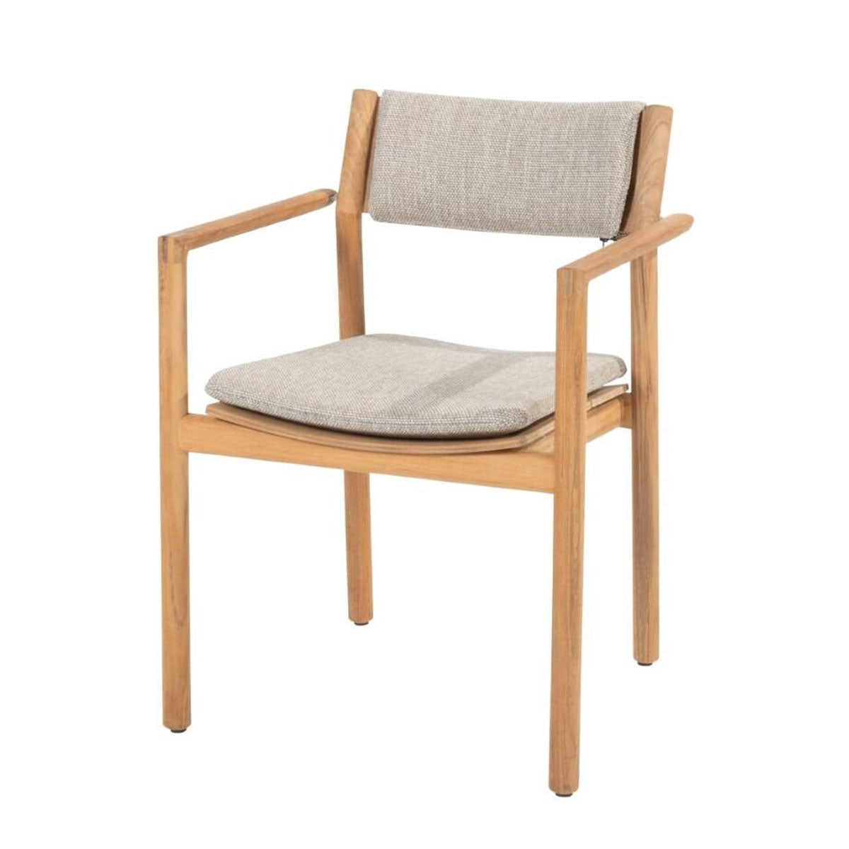 Levi 4 Stackable Teak All Weather Chairs | 4 Seasons Outdoor