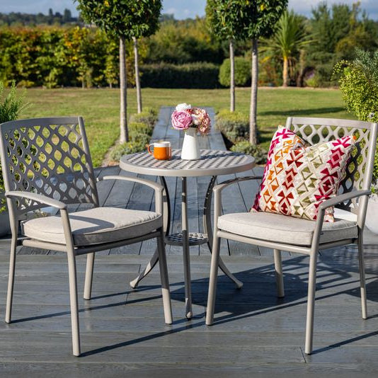 Avebury Outdoor Bistro Set in Crimini | Hartman