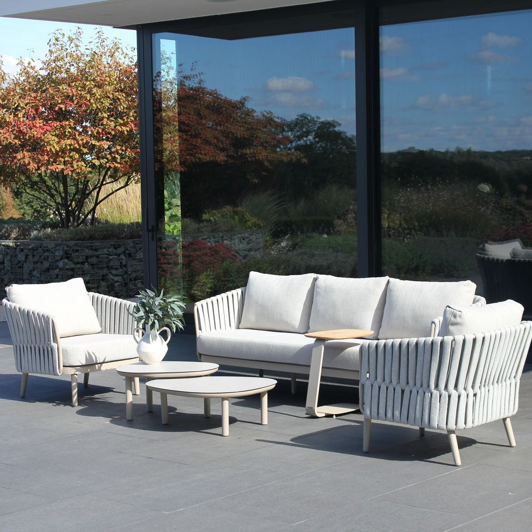 Eva Outdoor Lounge Set with Monroe Coffee Table | 4 Seasons Outdoor