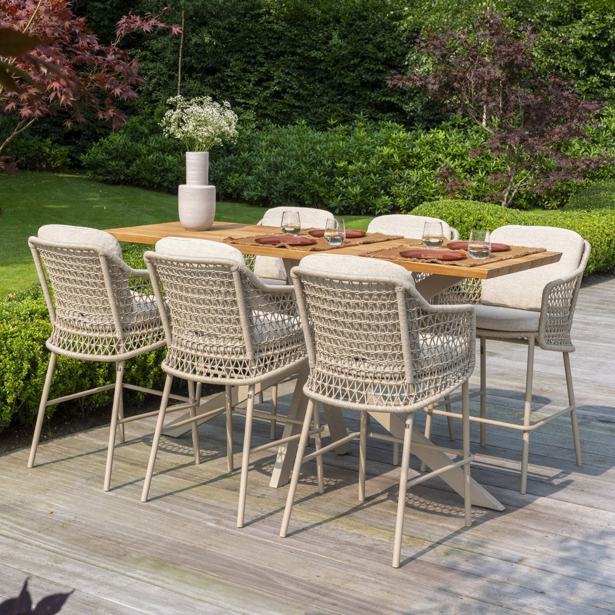 EX-DISPLAY - Tramonti Luxury Outdoor Bar Set | 4 Seasons Outdoor