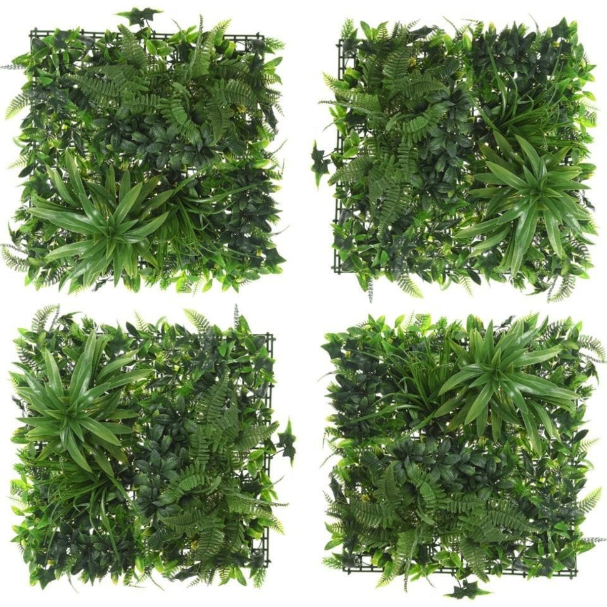 4 x Premium Outdoor Realistic Foliage Wall Panel | Woodland
