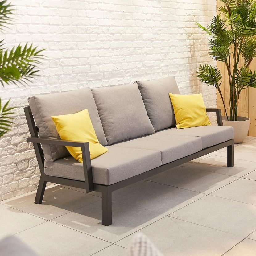 Vogue Outdoor Sofa Lounge Set with Kendal Adjustable Table - Nova