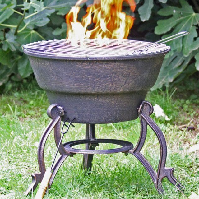 Safir Cast Iron Firepit