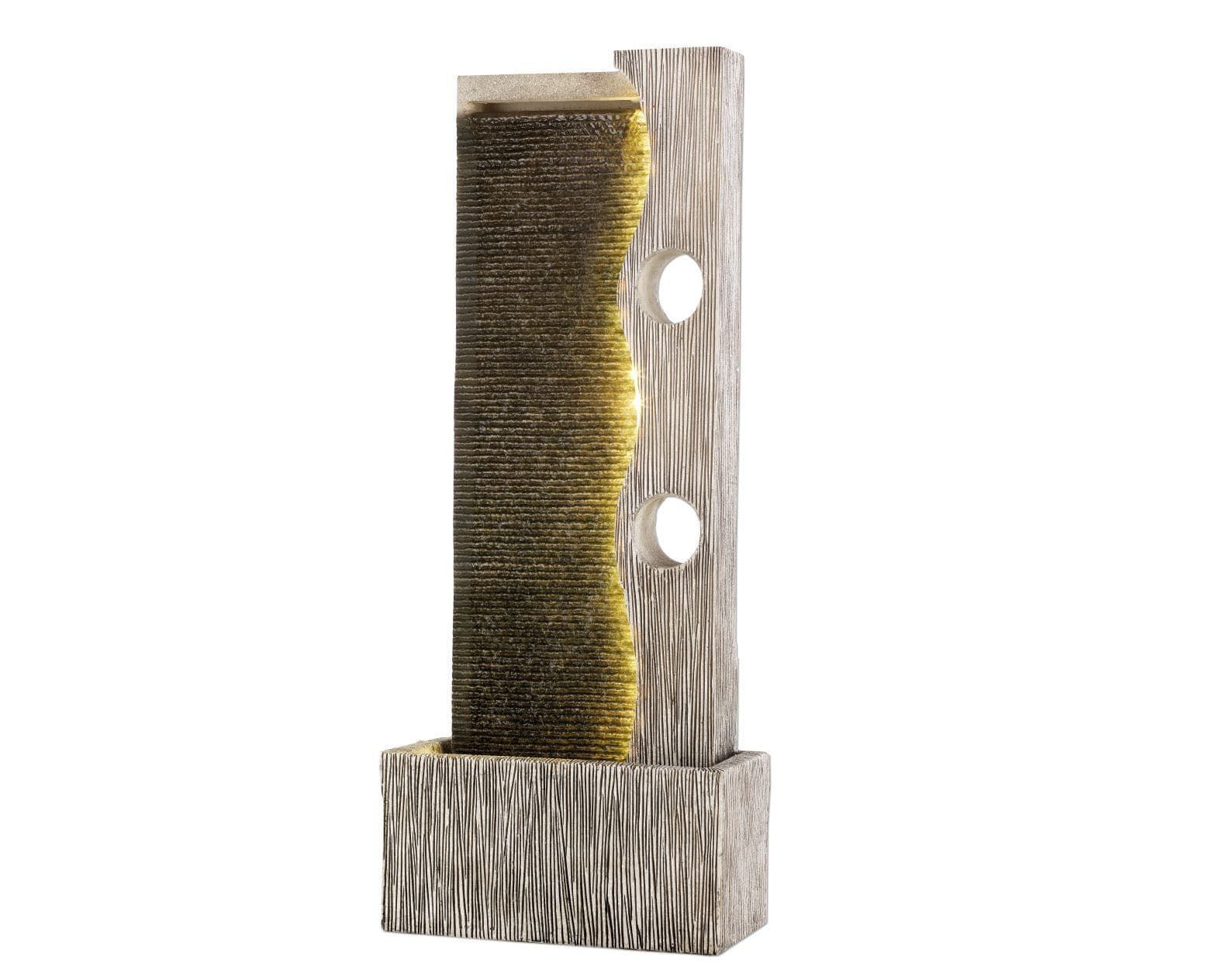 Patras Cascading Wall Water Feature - No Plumbing