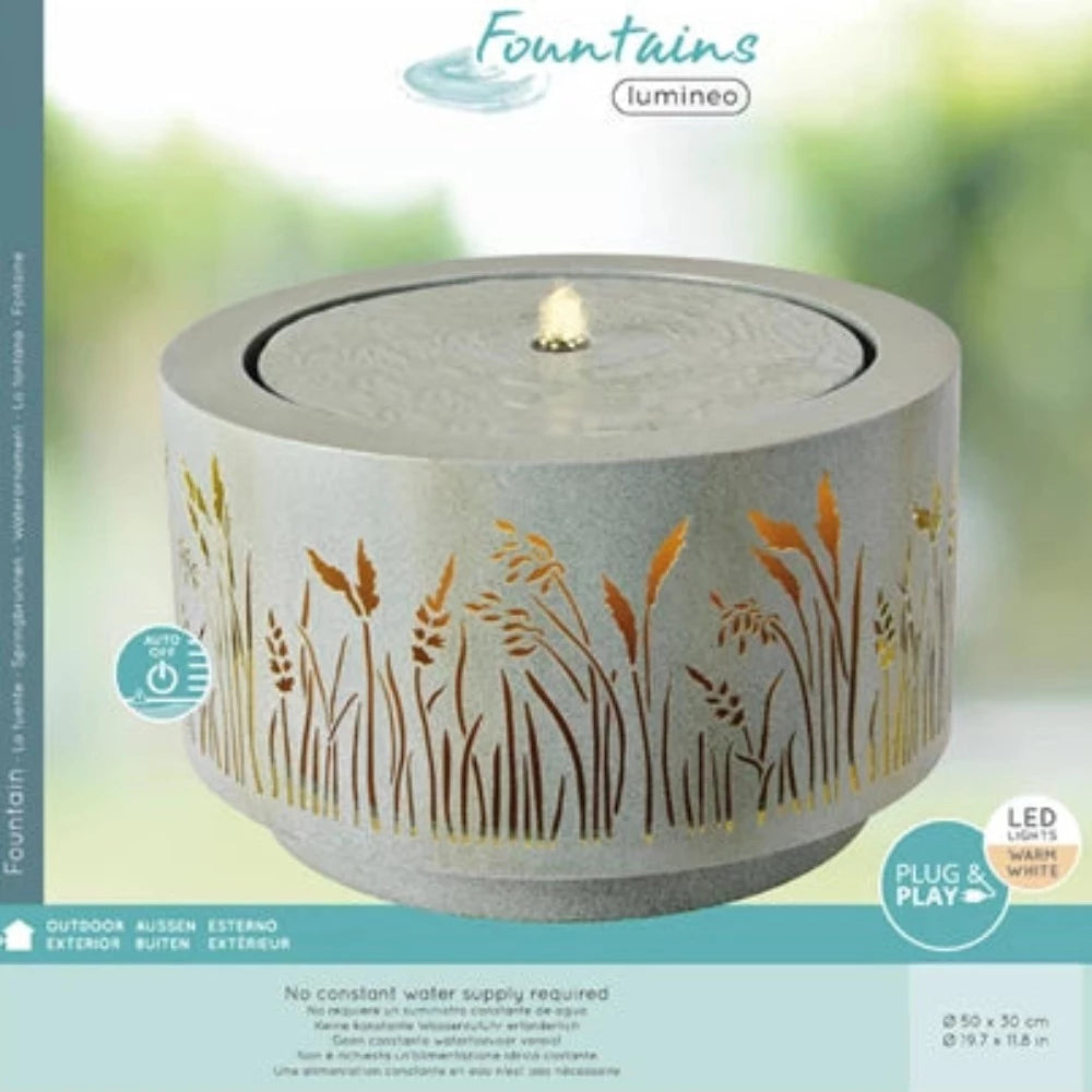 Ophelia Fountain Water Feature - No Plumbing Required