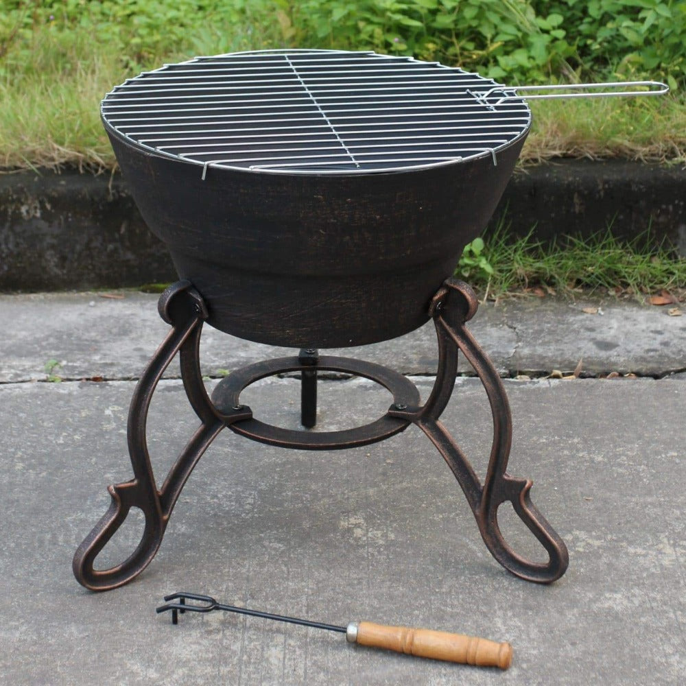 Safir Cast Iron Firepit