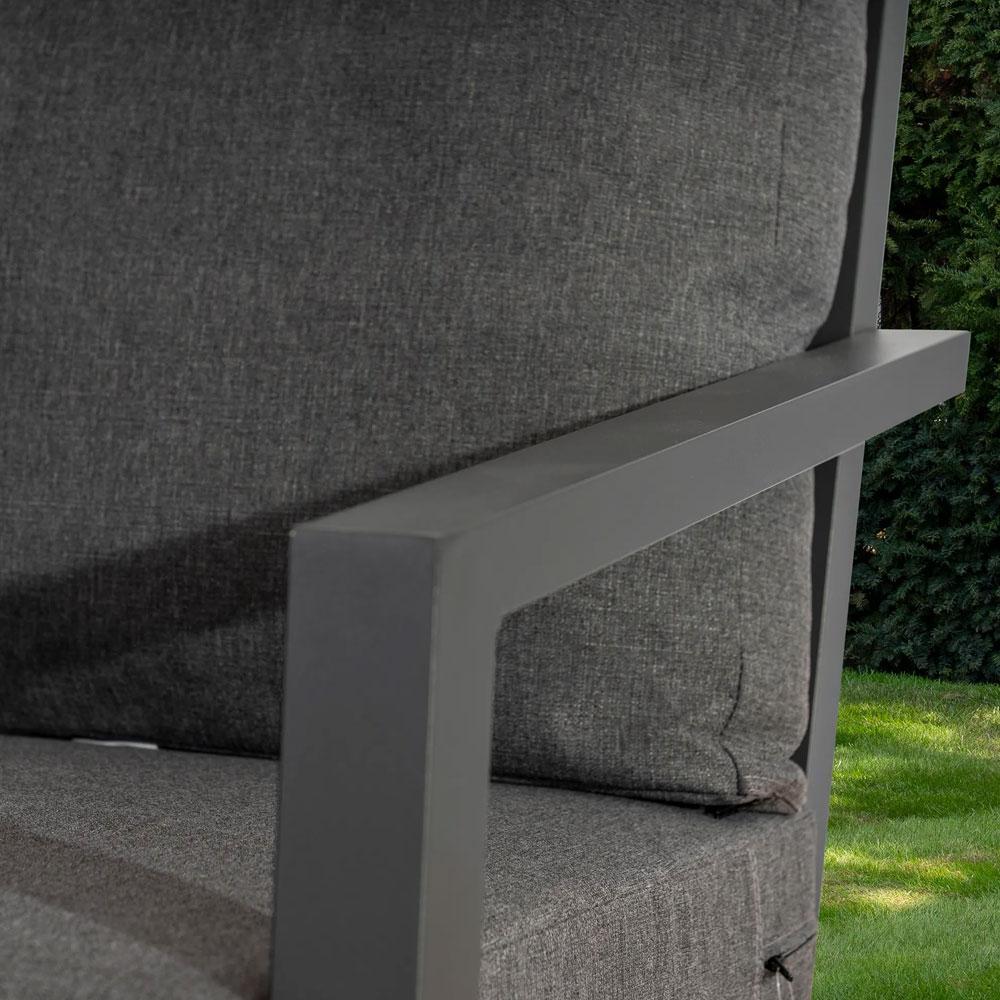 Triton Outdoor 2 Seat Sofa with All Weather Cushions | Vila