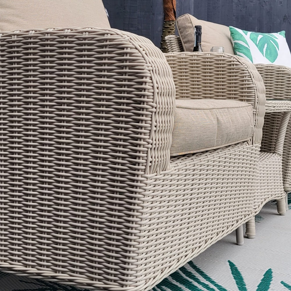 Outdoor Bistro Set - Haven Pebble By Harbo