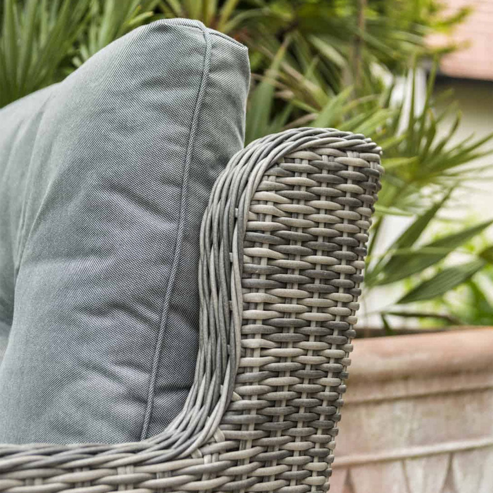 EX-DISPLAY - 6 Seat Round Outdoor Dining Set in Grey - Seville By Katie Blake