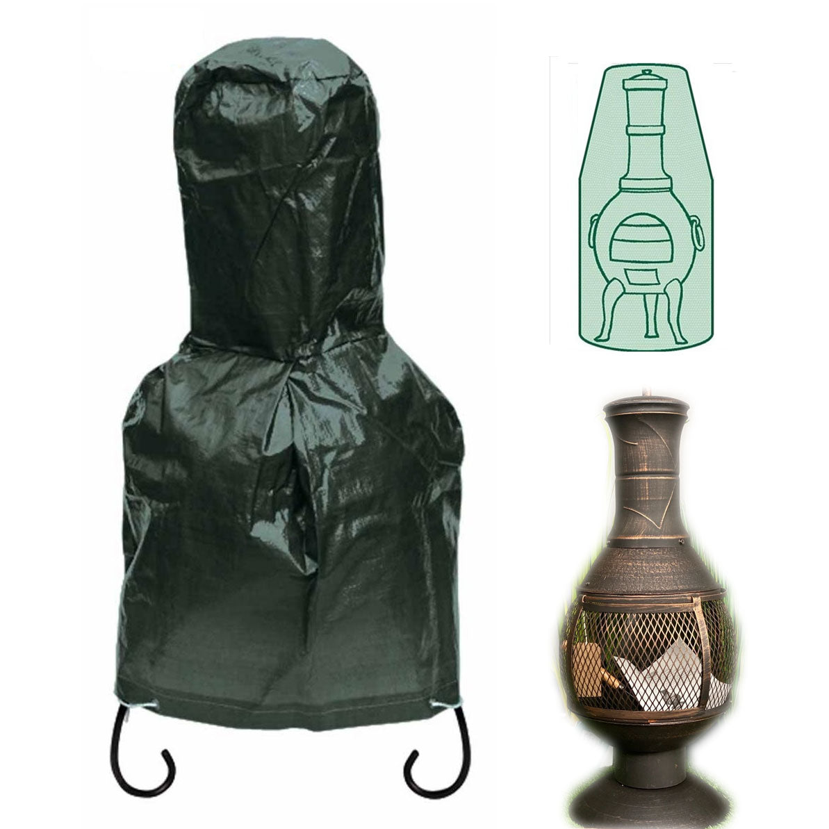 Small Chimenea Cover