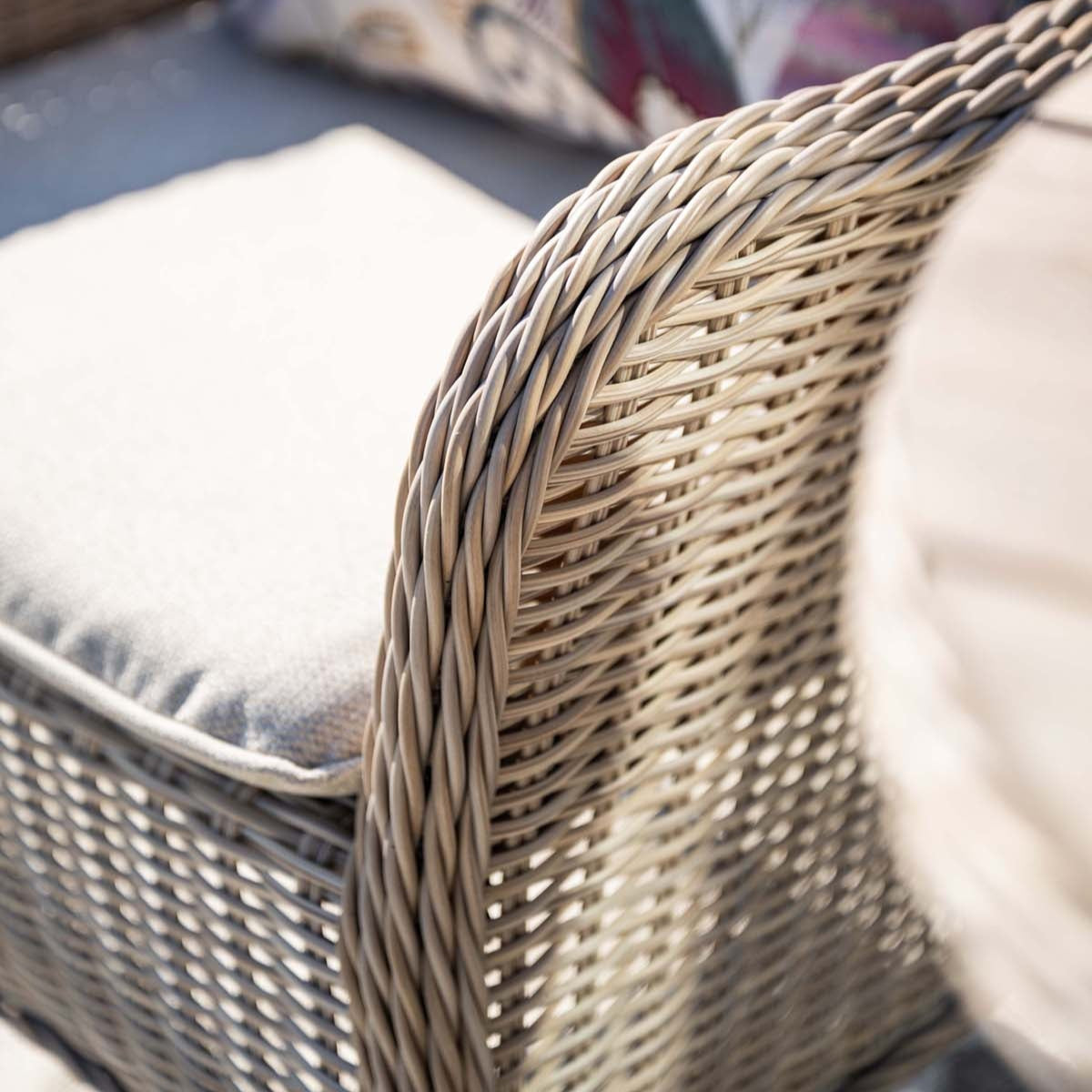 Outdoor Jersey 6 Seat Oval Dining Set | Garden Impressions