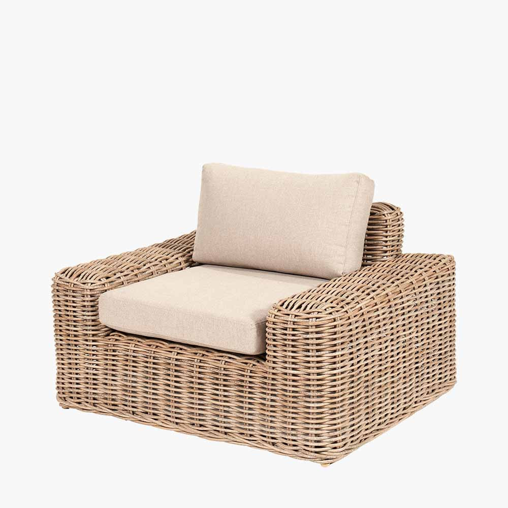 Como Natural Antique Outdoor Seating Set | Pacific Lifestyle