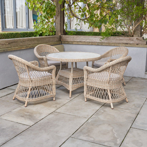 Pattaya Outdoor 4 Seat Dining Set | Pacific Lifestyle
