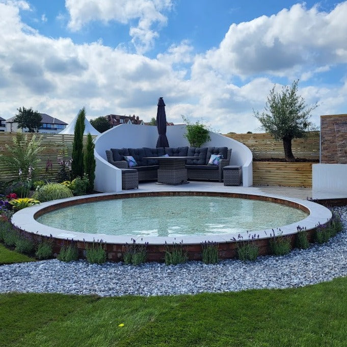 Large Corner Set with Adjustable Table in Grey - Langdale By Vila