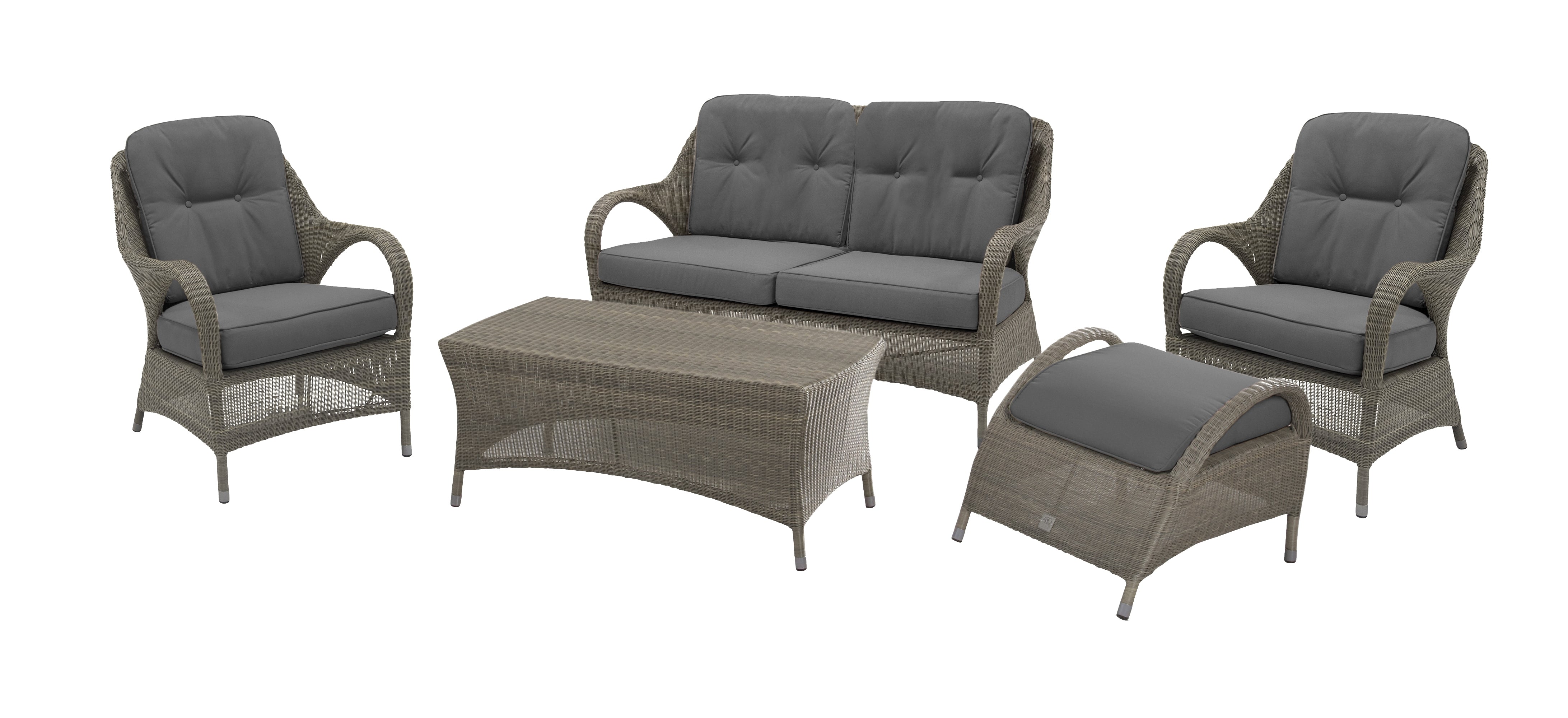 Sussex Outdoor Lounge Set by 4 Seasons Outdoor