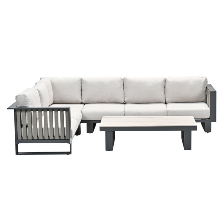 Bologna Outdoor Corner Sofa with Chair | Garden Impressions