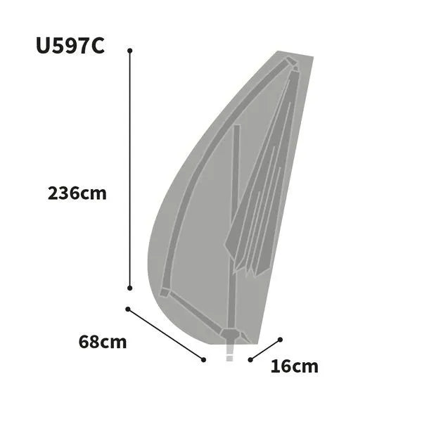 Bosmere Ultimate Protector Parasol Cantilever Cover