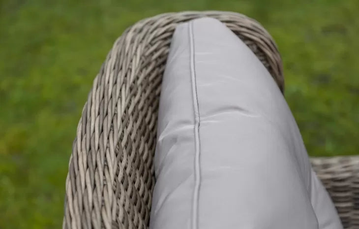 Seville 8 Seat Outdoor Firepit Dining Set Natural | Katie Blake - (free cover)