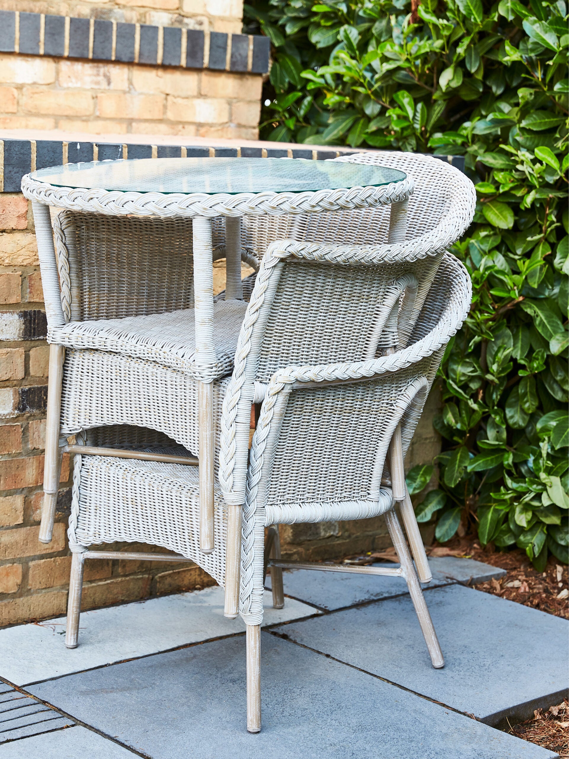 Cebu Bistro Set (Alora Duck Egg Cushions) - By Daro