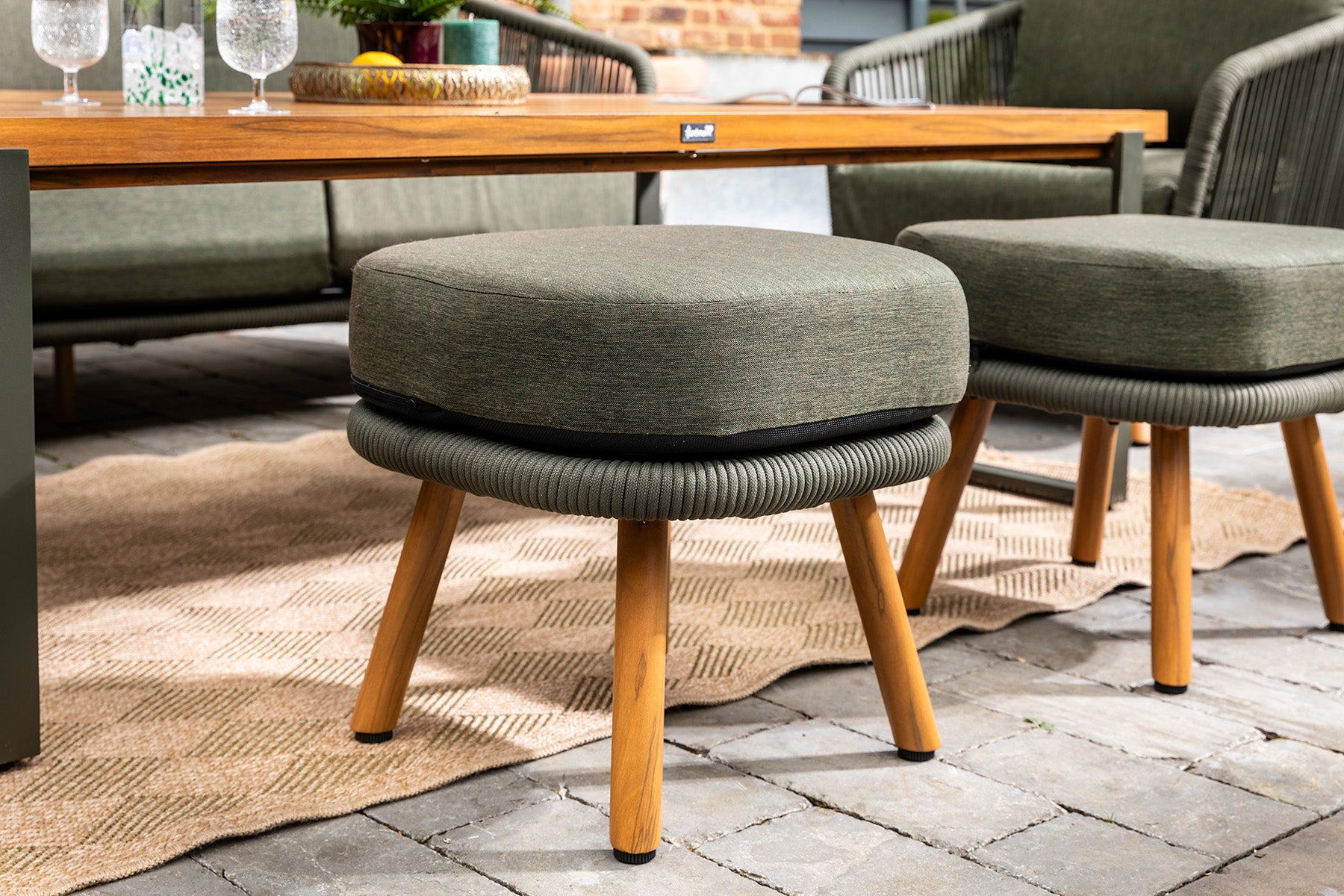 Eden Outdoor 3 Seat Lounge Set | Hartman