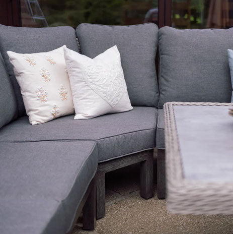 Coniston Corner Lounge Set in Grey | Vila