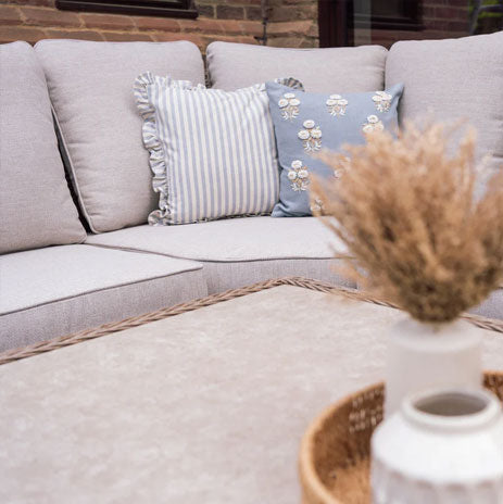 Coniston Corner Lounge Set in Natural | Vila