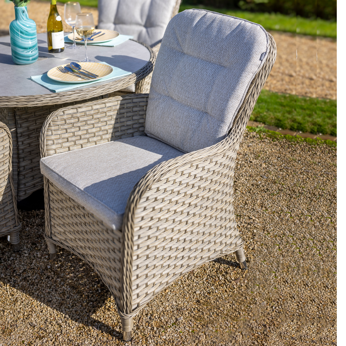 Eton Pack of 2 Outdoor Dining Chairs | Hartman