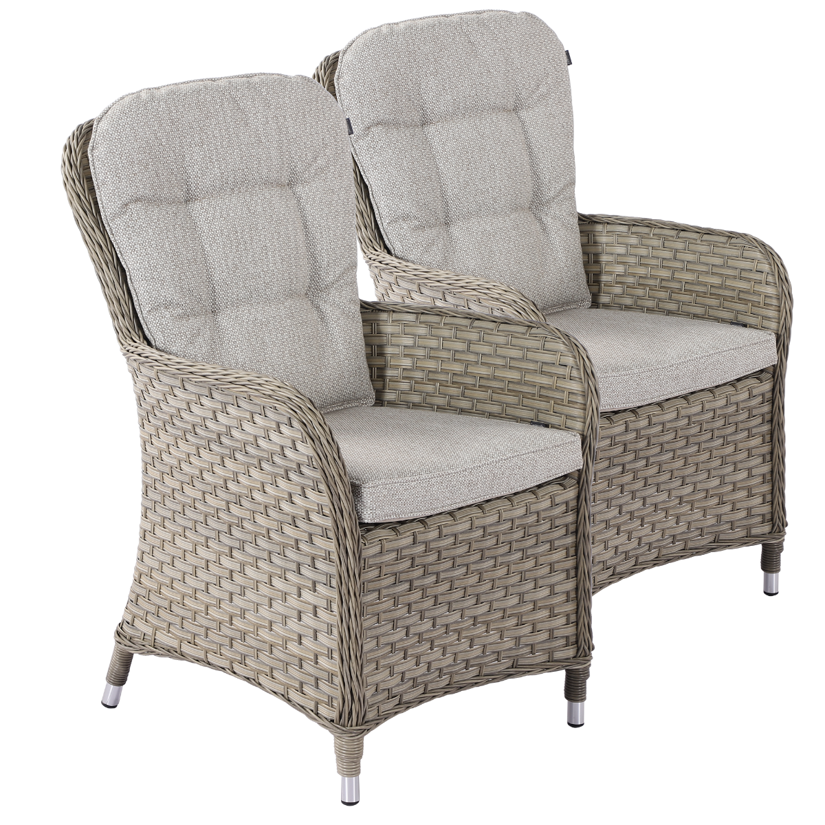 Eton Pack of 2 Outdoor Dining Chairs | Hartman