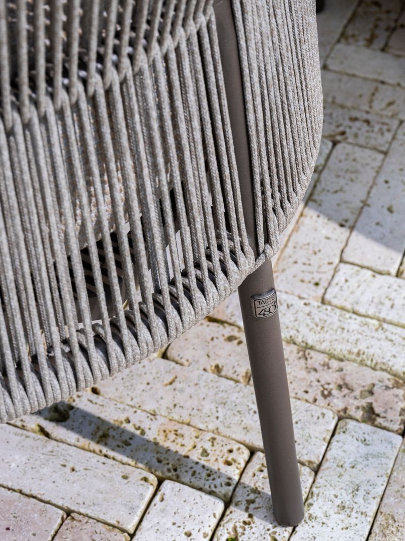 Florence Outdoor lounge set in Terre with ceramic coffee table | 4 Seasons Outdoor