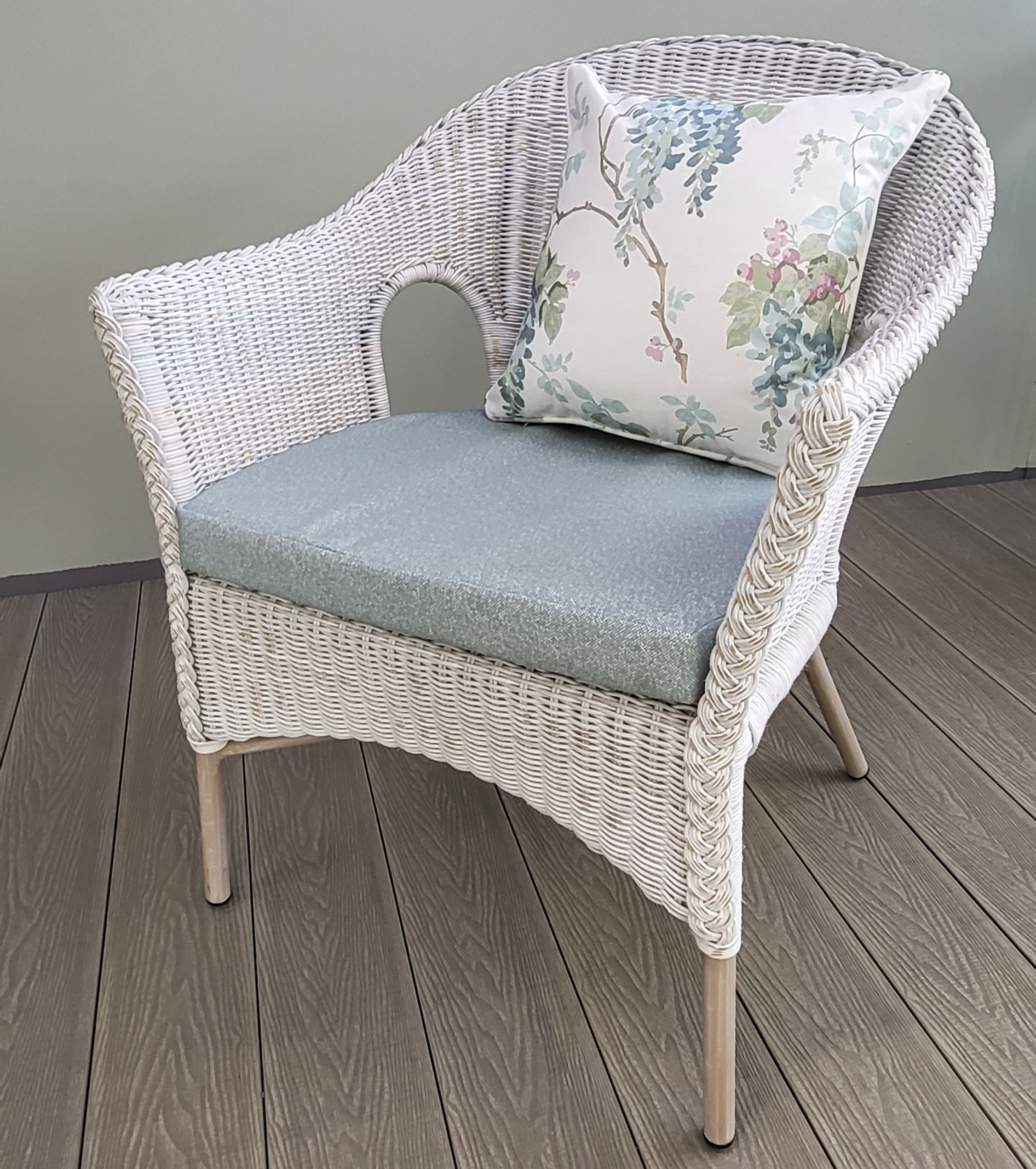 Cebu Bistro Set (Alora Duck Egg Cushions) - By Daro